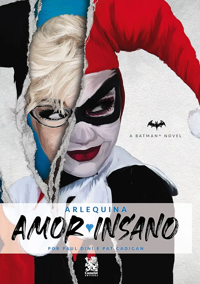 Capa do Livro Arlequina - Amor Insano - Paul Dini e Pat Cadigan