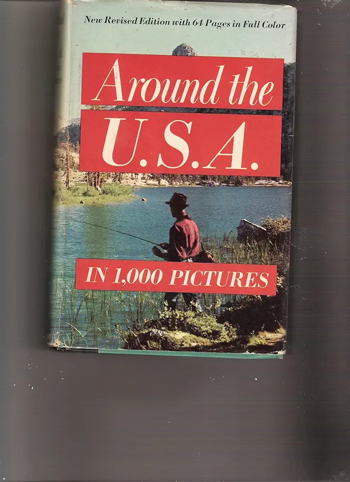 Capa do Livro Around the World in 1000 Pictures - A. Milton Runyon / Vilma F. Bergane