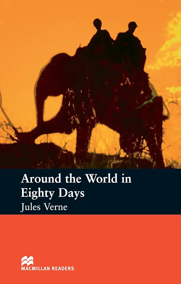 Capa do Livro Around the World in Eighty Days - Jules Verne