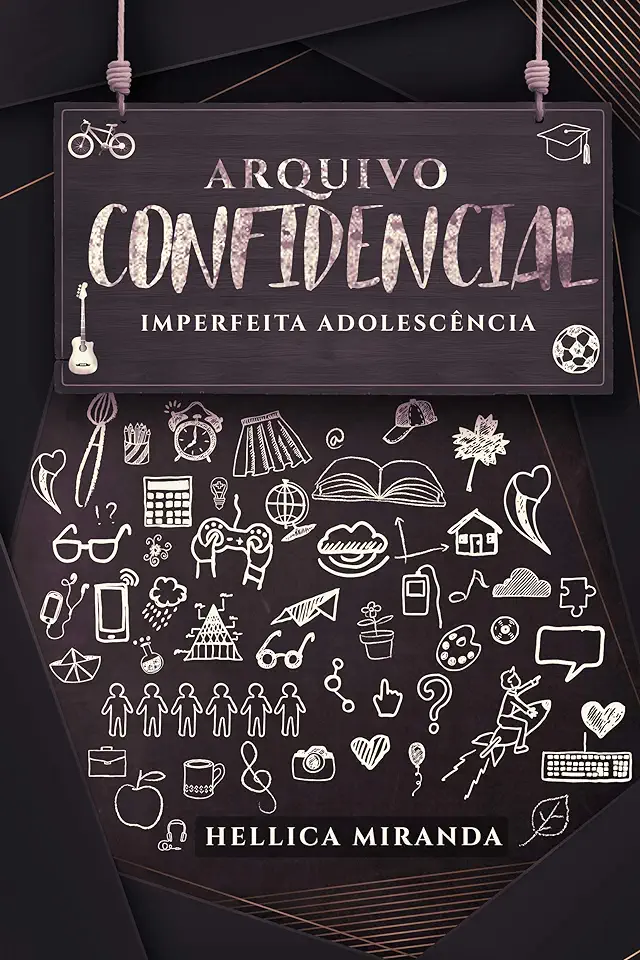 Capa do Livro Arquivo Confidencial - Hellica Miranda