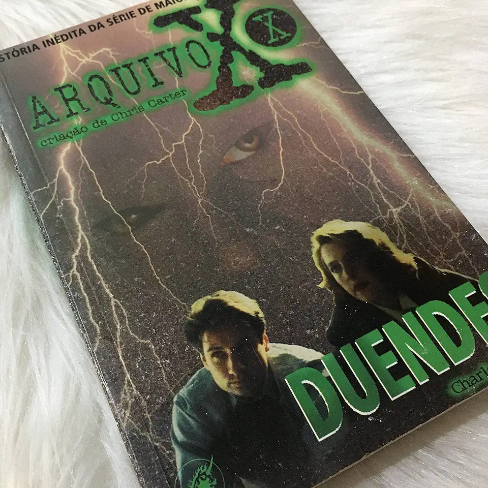 Capa do Livro Arquivo X - Duendes - Charles Grant