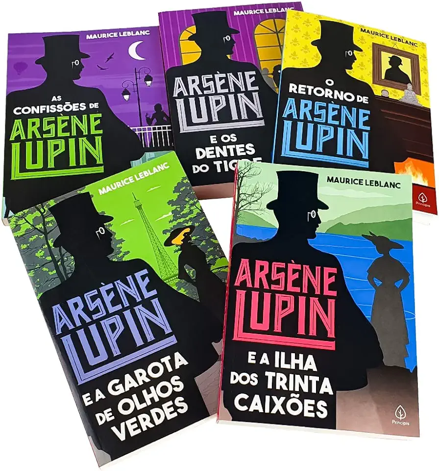 Capa do Livro Arsène Lupin: Cavalheiro E Ladrão - Leblanc, Maurice