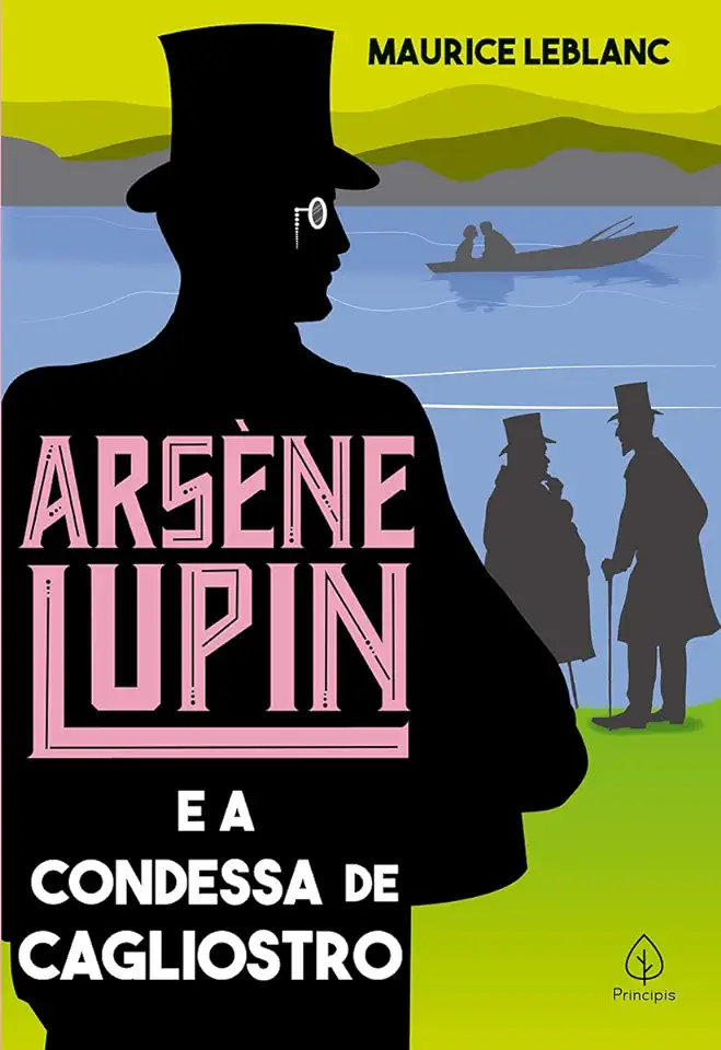 Capa do Livro Arsène Lupin e a Condessa de Cagliostro - Maurice Leblanc