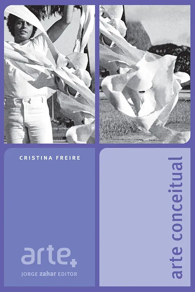 Capa do Livro Arte Conceitual - Cristina Freire