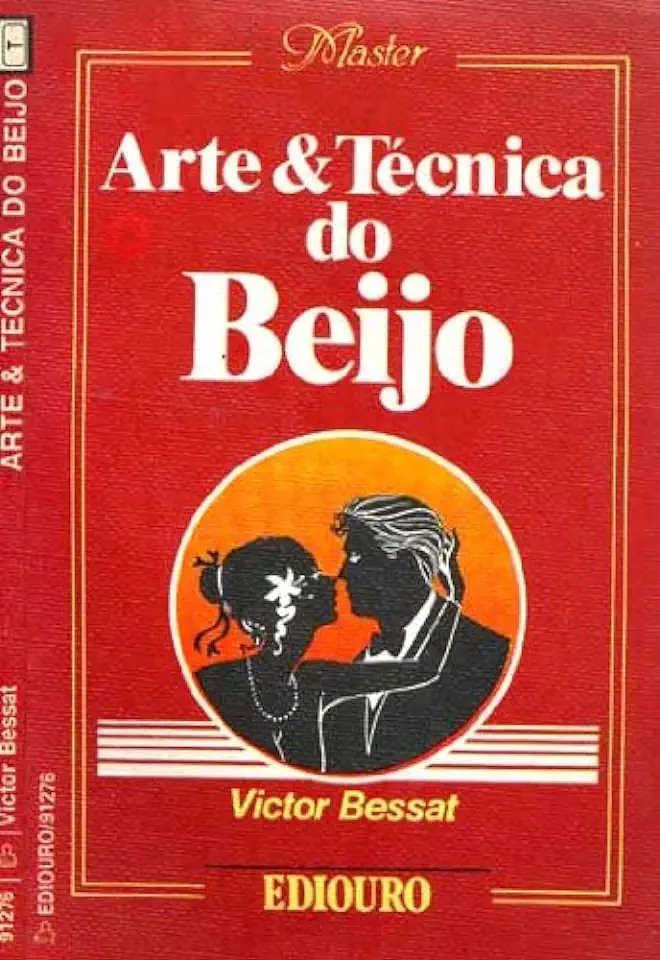 Capa do Livro Arte e Técnica do Beijo - Victor Bessat